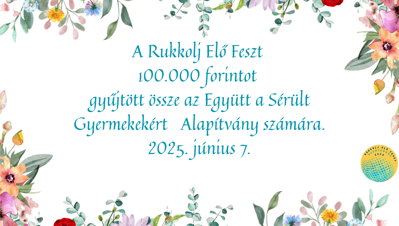 Rukkolj Elő Feszt 2025.